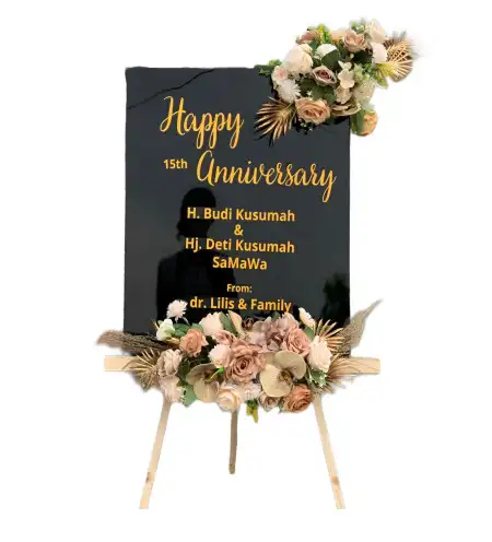 Papan Bunga Akrilik Patangpuluhan