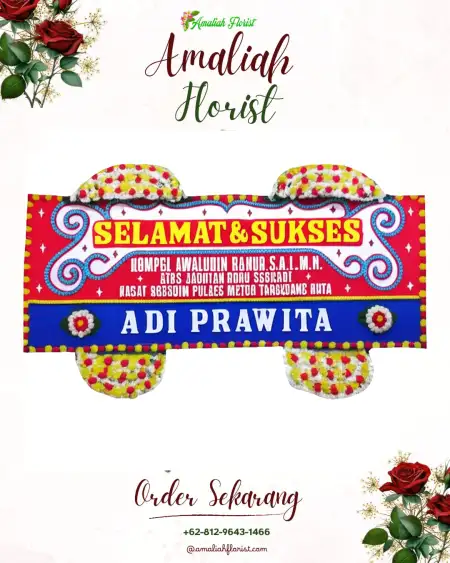 Papan Bunga Ucapan Selamat Patangpuluhan